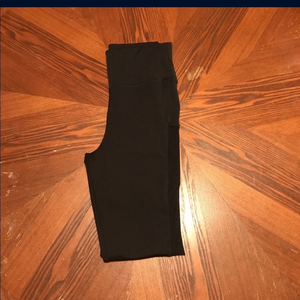 Pop Fit Yoga Pants size S with patch of see through sides Brand New Never Worn